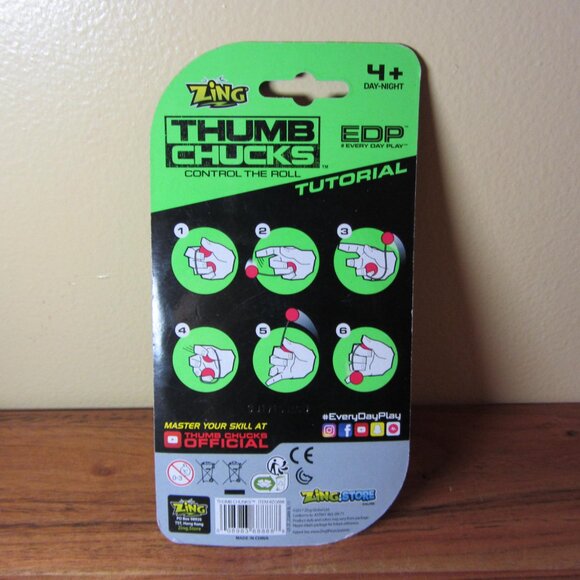 thumb chucks green NIP 2017 zing (W4889) - Picture 3 of 5